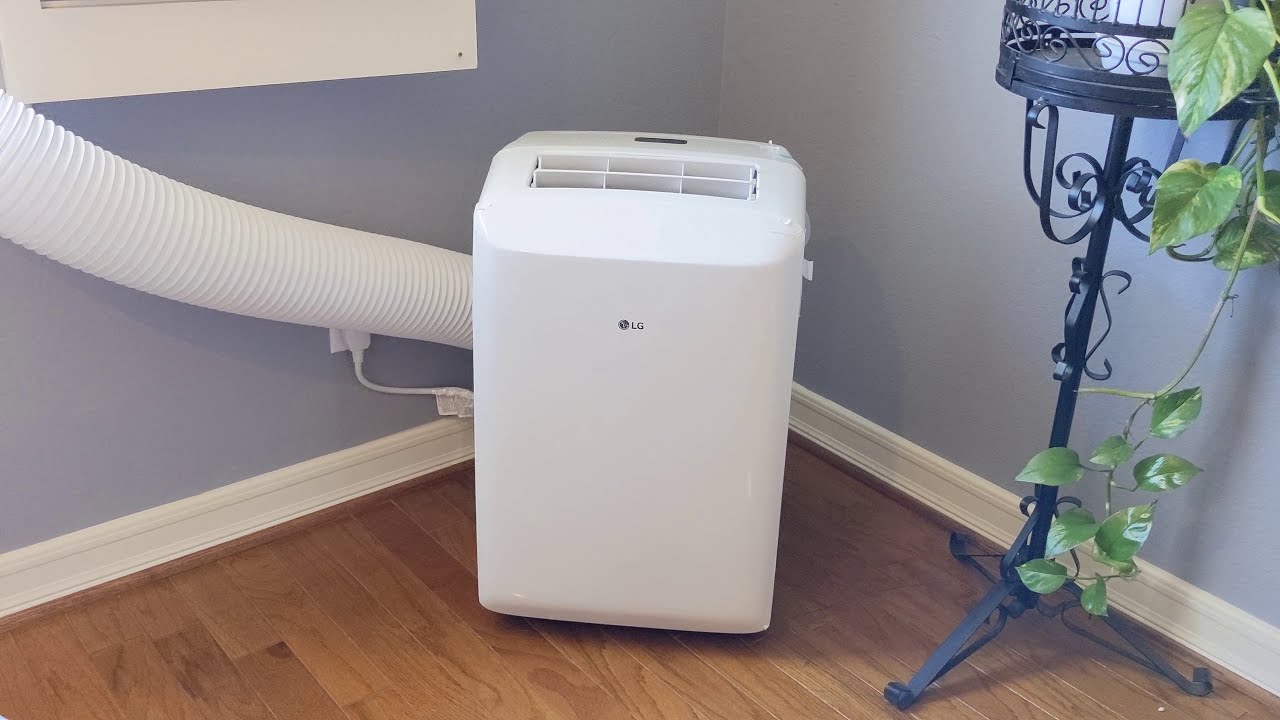 Home Repair LG 8000 btu portable air conditioner by froggy YouTube