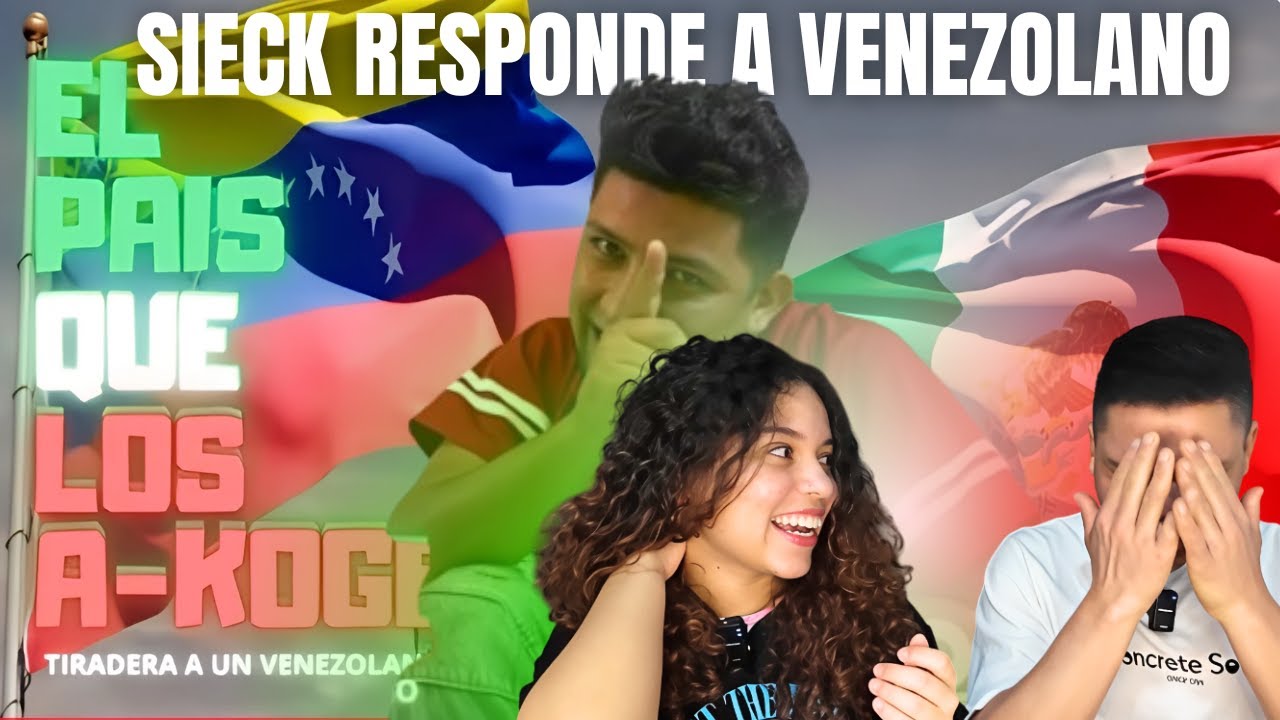 VENEZOLANOS REACCIONAN a TIRADERA a un VENEZOLANO de Sieck **terminamos sorprendidos** 😳