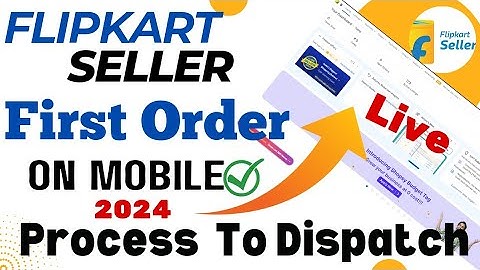 How To Pack and Dispatch flipkart seller first Order | Flipkart Order Processing | 2024 | #flipkart_