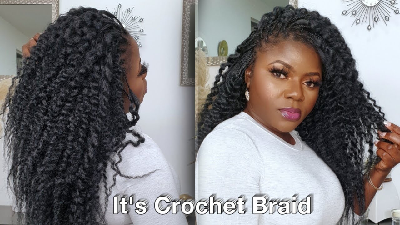 You Can't Tell This Is Crochet Braids | I Can't Grip The Root, Then Do ...