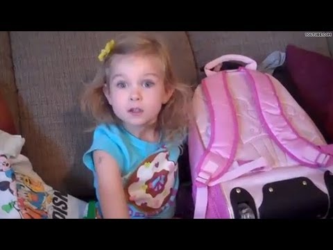 Disney surprise too much for cute little girl