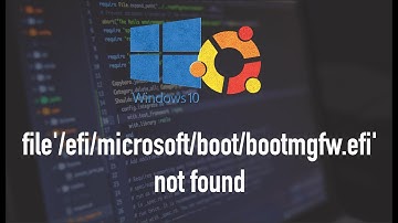 DUAL BOOT (Windows e Ubuntu) - error: file 