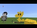 How to build woodstock pixel art- Minecraft