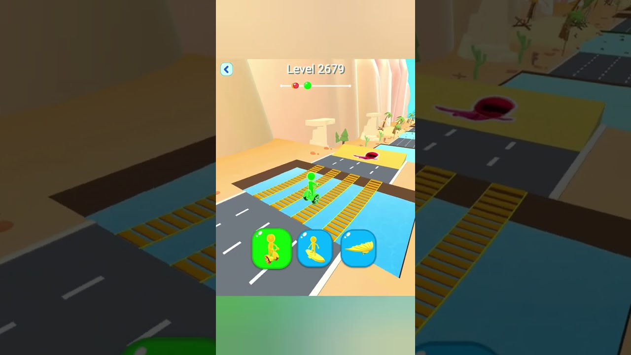 Shape-shifting2 Gameplay Master Level -2679 Gameplay iOS,Android Beamng drive 