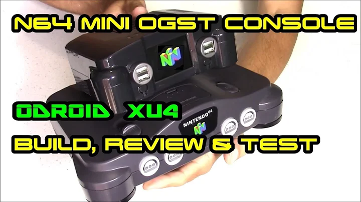 N64 Mini OGST Console review, build & test for the Odroid XU4