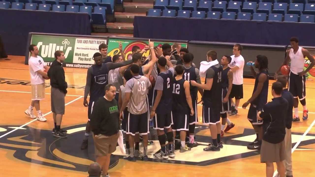 Sports Psychologist Dr. Joe Carr visits Akron Basketball YouTube