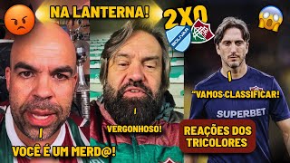 REAÇÕES dos TRICOLORES PISTOLAS - Bolívar 2x0 Fluminense | FLUMINENSE NA LANTERNA DO GRUPO! 