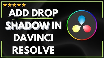 ✅ How to ADD DROP SHADOW IN DAVINCI RESOLVE - FULL UPDATED GUIDE 🚀✨😱✅