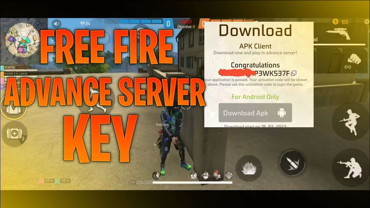 I Got Free Fire Advance Server Activation Key *Must Watch* - Garena Free Fire