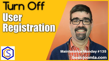 Turn Off User Registration in Joomla 🛠 MM Live Stream #135