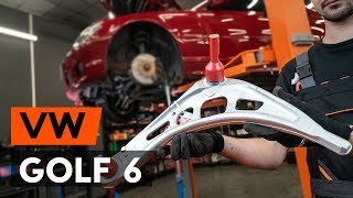 How to replace Suspension arm VW GOLF PLUS (5M1, 521) Tutorial