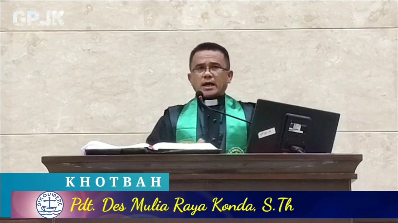 PELAYANAN FIRMAN | DOA SYAFAAT | DOA PERSEMBAHAN | IBADAH MINGGU | GPJK | 21 Juni 2020