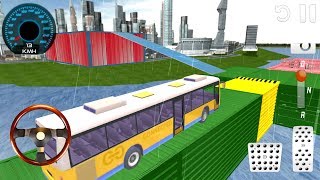 Impossible Bus Driver Sky Tracks (by Gaming Sole Studio) Android Gameplay [HD] screenshot 2