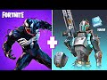 Playing as VENOM and POWERHOUSE Pack! (Fortnite Battle Royale)