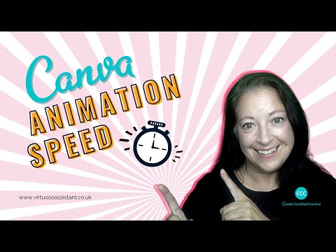  Video and  Tutorial   Canva Animation Speed - How to Change the Duration of an Animated Graphic 