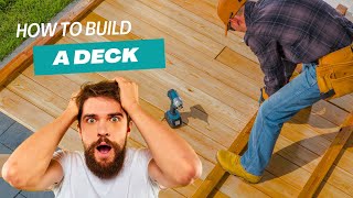 How to Build a Deck? Step-by-Step Guide