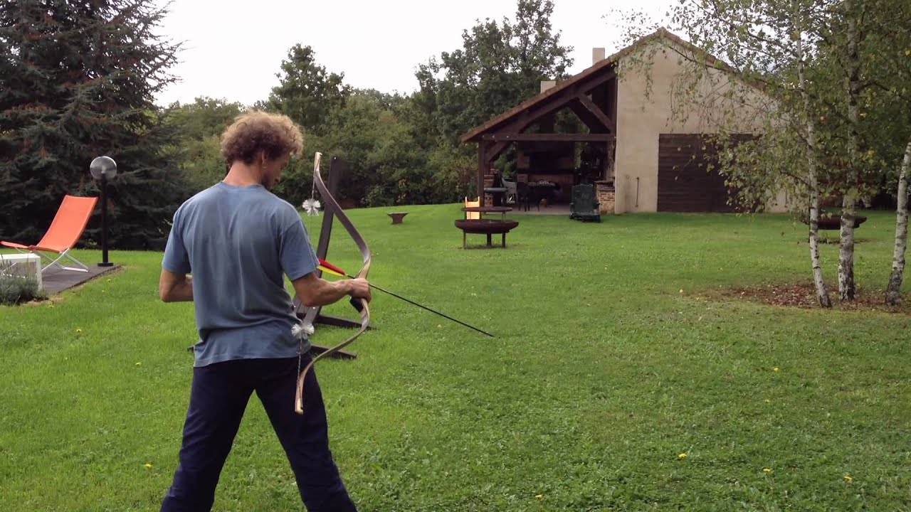 Bow testing 93# (1) - YouTube