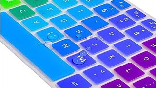 Aesthetic Ultra Thin Keyboard Cover for 15.6" Dell Inspiron - Rainbow Protector Skin unboxing screenshot 2