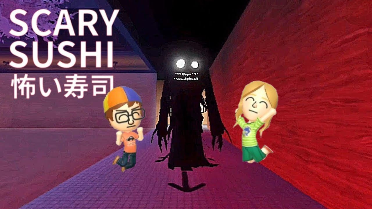 we played roblox horror games...
