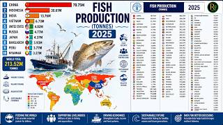 Fish Production By Country Worlds Largest Fishing Nations