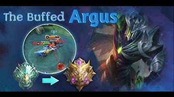 Road to Mythic with the buffed Argus | Part 2 | Epic 1 | MLBB
