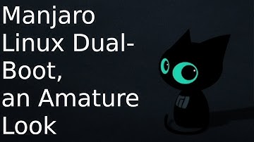 Manjaro Dual-Boot, an Amateur look