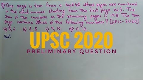 UPSC 2020 asked questions  based on Number System || UPSC  || EDUholic