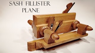 021 Sash fillister plane   building process. Woodworking