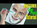 BRUTFUNER Colored Pencil Drawing Tutorial and Review for Beginners (Part 1)