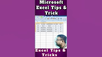 Excel Magic Trick For Data Entry #shorts #youtubeshorts #edit