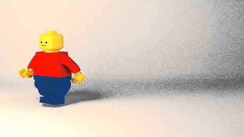 LEGO Minifig Walk Cycle