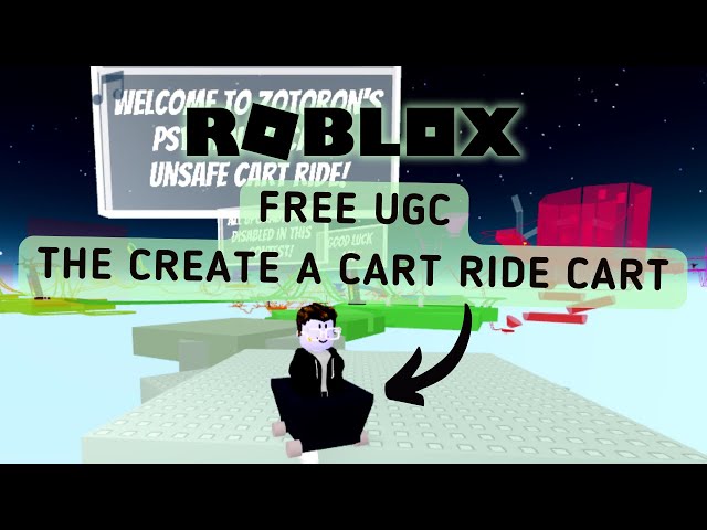 FREE UGC] Free UGC Cart Ride! - Roblox