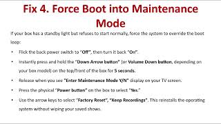 How to Fix BT YouView Box Not Switching On, Turning On or Working – Full Power Fix screenshot 1