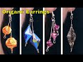 Origami Earrings - How to Make Origami Earrings - Origami paper Earrings Tutorial