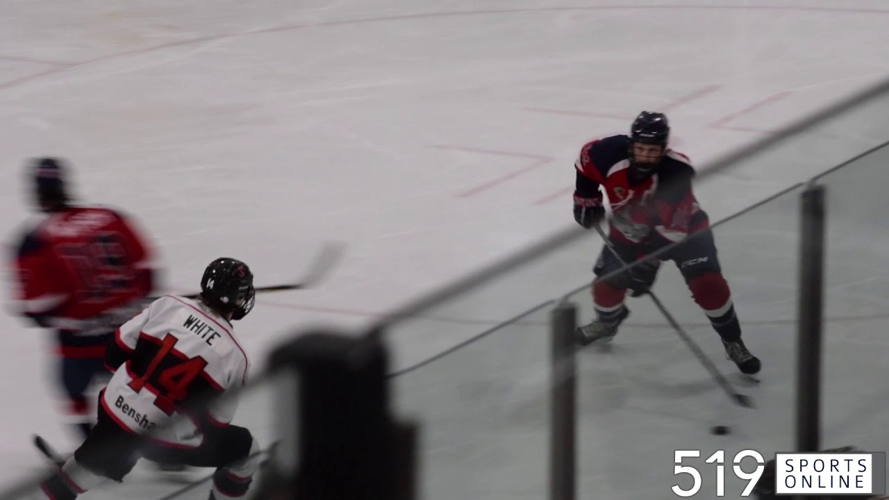 GOJHL Playoffs (Game 4) - Stratford Warriors vs Listowel Cyclones