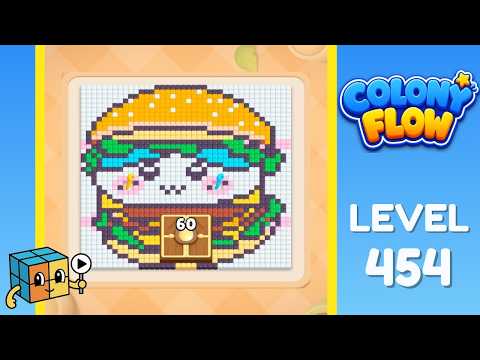 Colony Flow Level 454 Walkthrough Solution