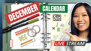 🔴 PLAN WITH ME! / December Calendar / A5 Planner