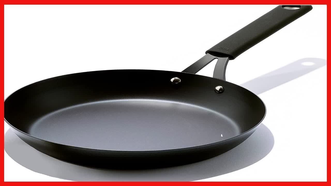 OXO Obsidian Non-Stick Carbon Steel Wok