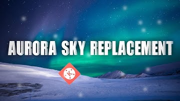 Aurora Sky Replacement Edit in kinemaster - Crop Factor
