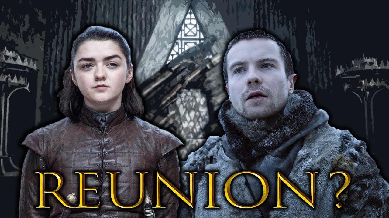 The Reunion Of Arya Gendry Game Of Thrones Season 8 Youtube