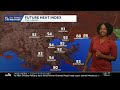 Feeling like 90s with spotty showers in your Tuesday New Orleans forecast