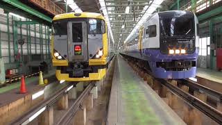 【幕張車両センター主催】255系Be-03編成、E257系500番台NB-19編成、209系BBBASE　E131系R03編成撮影会 2025.2.15