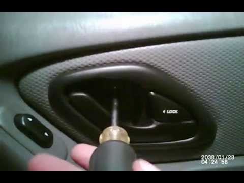 2002 Ford Escape Rear Door Repair Youtube