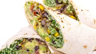 How To Make Vegan Burritos By Rachael