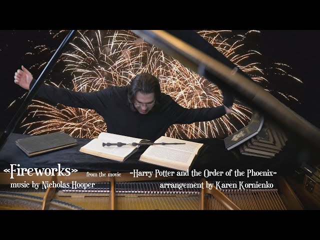 Fireworks | soundtrack from Harry Potter | music by Nicholas Hooper | arr. by Karen Kornienko class=