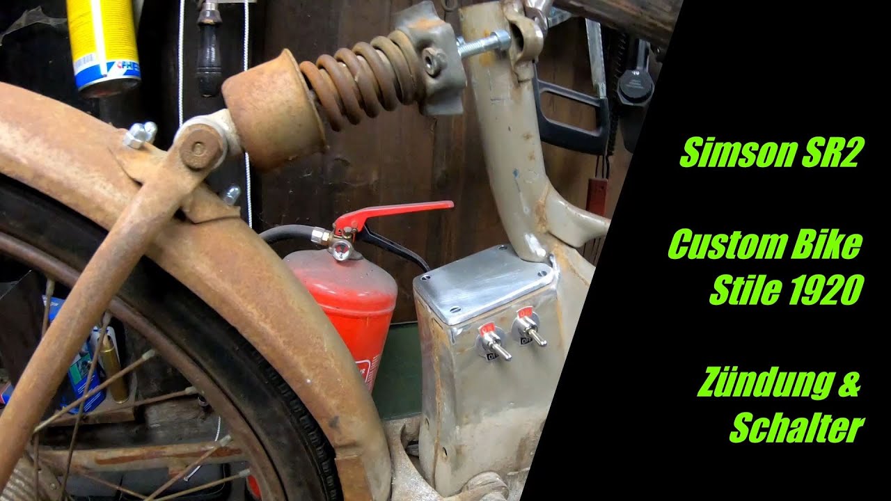 Simson SR2 || Custom Bike || Part 14 || Zündung & Zündspule