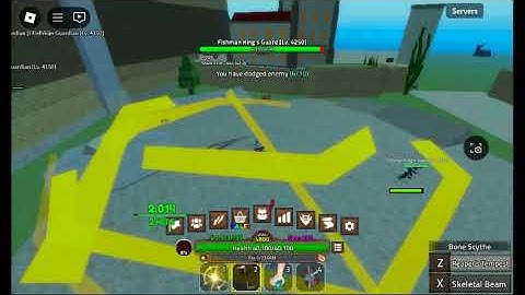 Bone Scythe Showcase Roblox king legacy