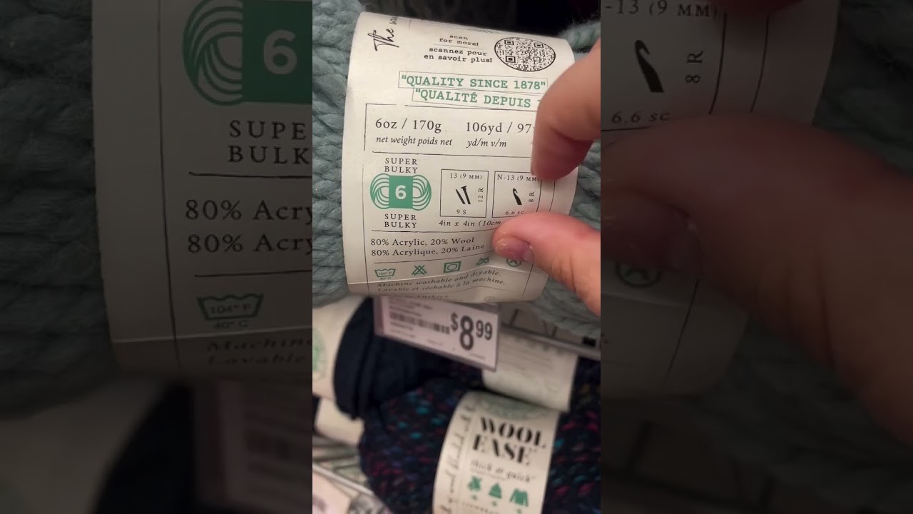 Suzette Jamy | How to Read a Yarn Label 101