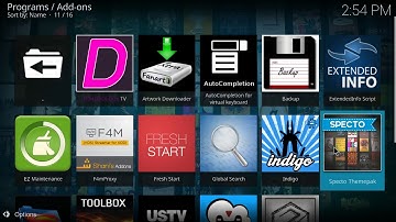 How to update kodi to Version 17 - Part 2