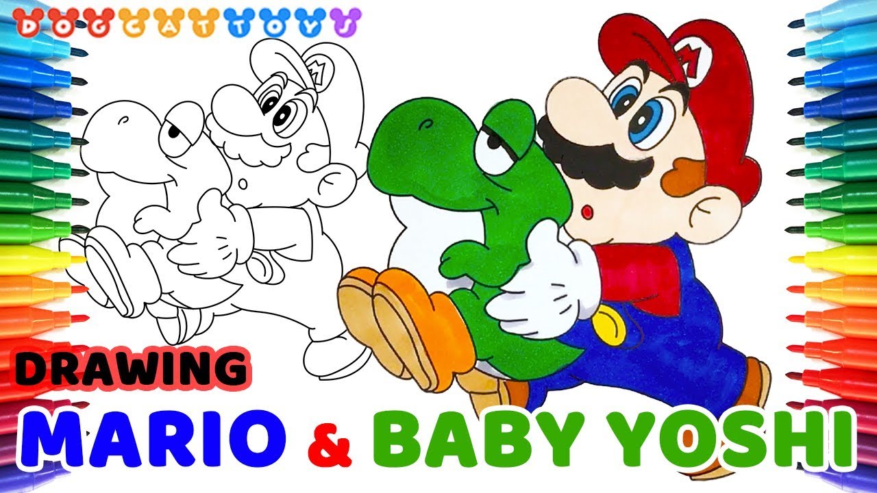 How To Draw Baby Yoshi